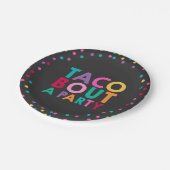 Fiesta Birthday Paper Bord 7-inch Taco Bout A Part (Gekanteld)
