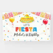 FIESTA Birthday Party banner backdrop (Horizontaal)
