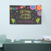Fiesta Birthday Party Banner: geen tijd voor Siest Spandoek (Beurs)
