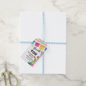 Fiesta Birthday Party Invitation Mexicaans thema Cadeaulabel (Met Touw)