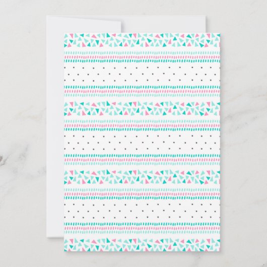 Fiesta Birthday succulent cactus bruiloft Kaart (Achterkant)