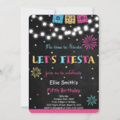Fiesta Birthday Uitnodiging (Voorkant)