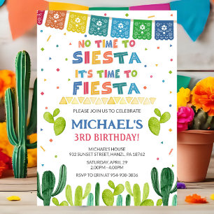 Fiesta Birthday Uitnodiging