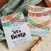 Fiesta Birthday Uitnodiging