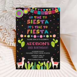 Fiesta Birthday Uitnodiging