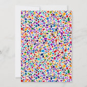 Fiesta Birthday Uitnodiging (Achterkant)