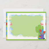 Fiesta Birthday Uitnodiging (Achterkant)