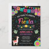 Fiesta Birthday Uitnodiging (Voorkant)