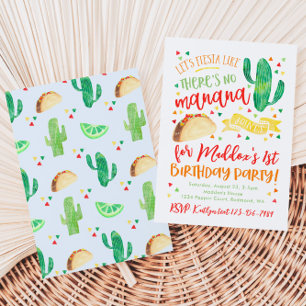 Fiesta Birthday Uitnodiging   Fiesta-partij