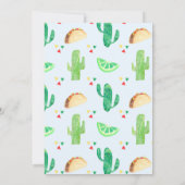 Fiesta Birthday Uitnodiging | Fiesta-partij (Achterkant)