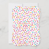 Fiesta Birthday Uitnodiging Heilige Guacamole Part (Achterkant)