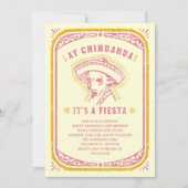 Fiesta Birthday-uitnodigingen Kaart (Voorkant)