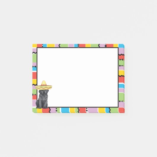 Fiesta Black Lab Post-it® Notes (Voorkant)