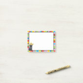 Fiesta Black Lab Post-it® Notes (Op bureau)