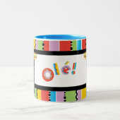 Fiesta Black Lab Tweekleurige Koffiemok (Center)