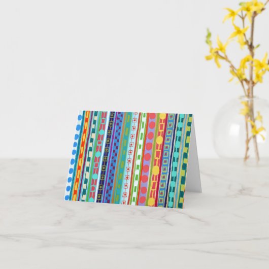 Fiesta Blank Note Kaart (Gele Bloem)