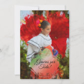 Fiesta Bloem Dank Je 2555 Dank Je Bedankkaart (Voorkant)