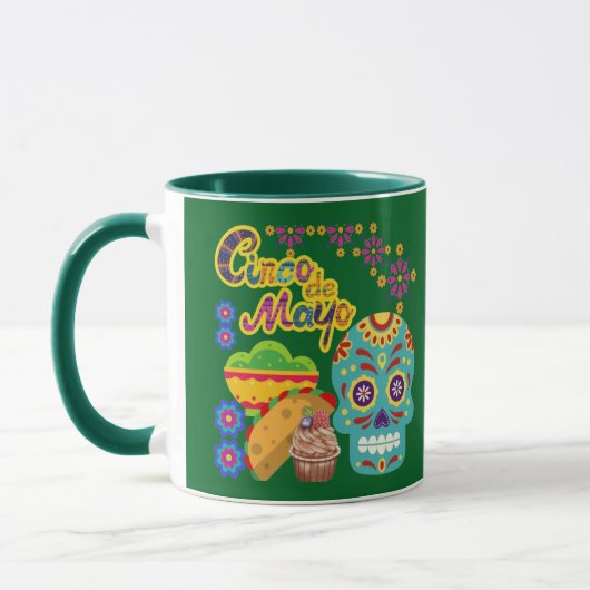 Fiesta Bloom Fiesta bosgroen Mok (Links)