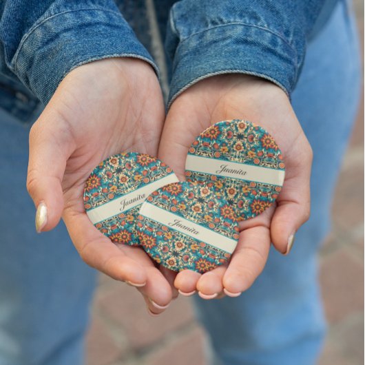 Fiesta Blooms, aanpasbaar Button Flesopener