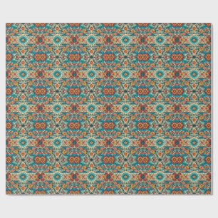 Fiesta Blooms, aanpasbaar Cadeaupapier