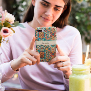Fiesta Blooms, aanpasbaar Case-Mate iPhone Case