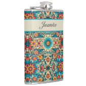Fiesta Blooms, aanpasbaar Heupfles (Rechts)