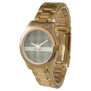 Fiesta Blooms, aanpasbaar Horloge