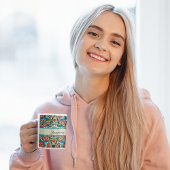 Fiesta Blooms, aanpasbaar Koffiemok