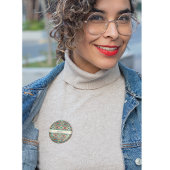 Fiesta Blooms aanpasbaar Ronde Button 7,6 Cm