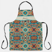 Fiesta Blooms, aanpasbaar Schort (Voorkant)