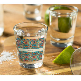 Fiesta Blooms, aanpasbaar Shot Glas