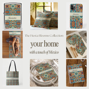 Fiesta Blooms, aanpasbaar Sleutelhanger