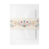 Fiesta Boho Verjaardag Douche Trouwen Uitnodigingen Wikkel (Voorkant Voorbeeld)