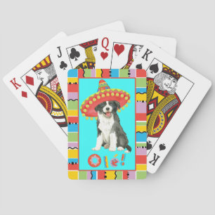 Fiesta Border collie Pokerkaarten