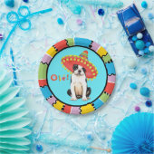 Fiesta Boston Terrier Papieren Bordje (Feest)