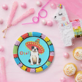Fiesta Boston Terrier Papieren Bordje (Feest)