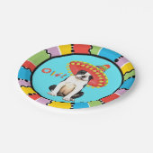 Fiesta Boston Terrier Papieren Bordje (Gekanteld)