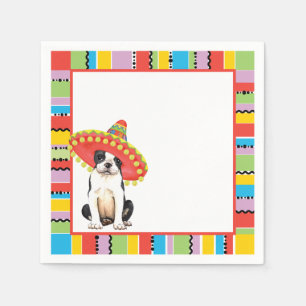 Fiesta Boston Terrier Servetten