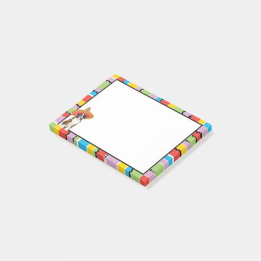 Fiesta Boxer Post-it® Notes (Schuin)