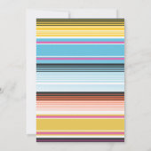 Fiesta Boy Baby shower Uitnodigingsjongen Kaart (Achterkant)