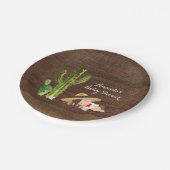 Fiesta Boy Muchachito Papier Party Bord (Gekanteld)