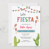 Fiesta Bridal Shower Invitation Kaart (Voorkant)