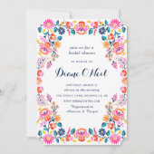 Fiesta Bridal Shower Kaart (Voorkant)