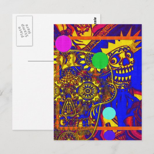 Fiesta Briefkaart (Voorkant / Achterkant)