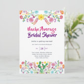 FIESTA Bruidsfeest Folkart Bloemen Kaart (Staand voorkant)