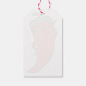 Fiesta Bruidsfeest Kawaii Rode Hete Peper Diva Cadeaulabel (Achterkant)