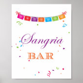 Fiesta Bruiloft Feestspel Bord 8x10 Poster (Voorkant)