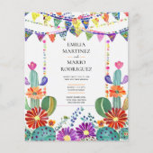 FIESTA BRUILOFT - Folkart Bloemen Modern (Voorkant)