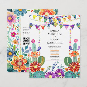 FIESTA BRUILOFT - Folkart Bloemen Modern