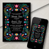 Fiesta bruiloft uitnodiging